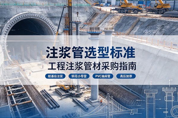 贵溪注浆管选型标准