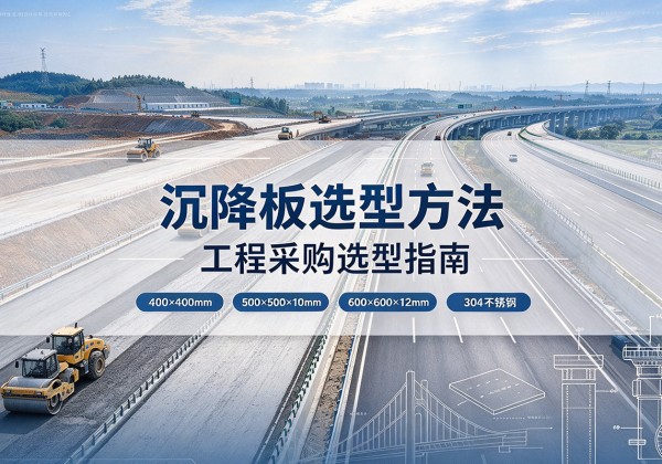 贵溪沉降板选择方法