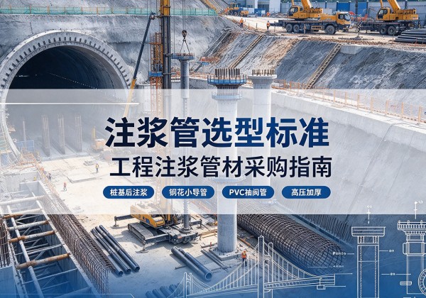 贵溪注浆管选型标准